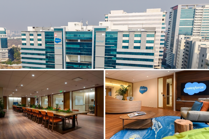 Technology MNC Building in Bangalore and Hyderabad