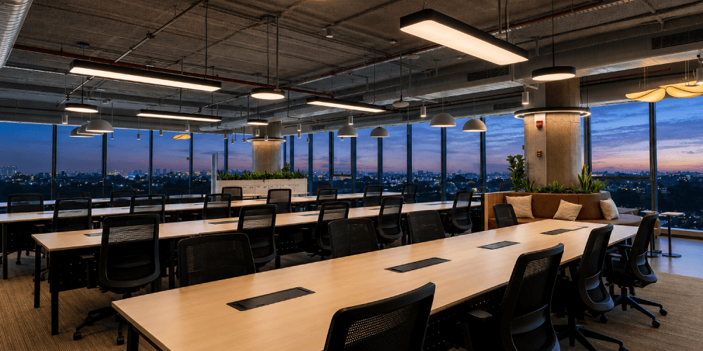 Cred office lighting management work done by ideaaz automation
